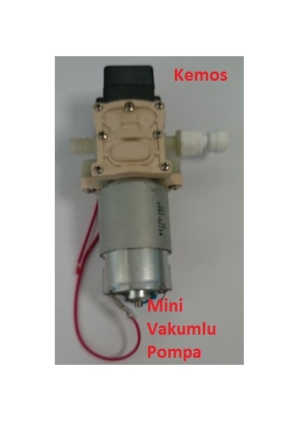 Mini Vakumlu Sıvı Transfer Pompası 12 Vdc