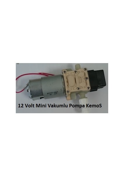 Mini Vakumlu Sıvı Transfer Pompası 12 Vdc