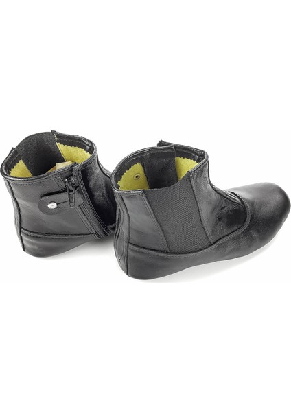 Hakiki Dana Derisi Kalın Tabanlı Mest – Astarlı, Fermuarlı ve Lastikli indirimleri