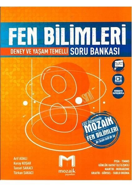 8. Sınıf Fen Bilimleri Soru Bankası