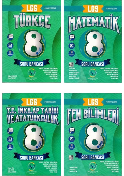Av Yayınları Lgs 8. Sınıf Sayısal + Sözel Soru Bankaları Set 2021