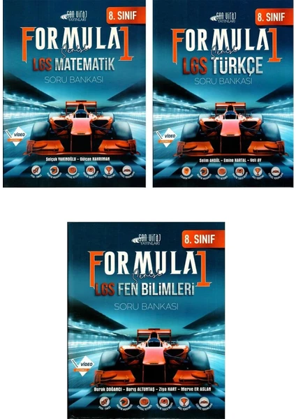 Son Viraj Yayınları Son Viraj Formula Lgs Matematik + Fen + Türkçe Soru Bankası 2021