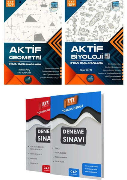 TYT AYT Geometri + TYT AYT Biyoloji