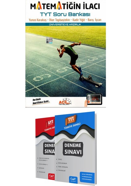 TYT Matematiğin İlacı 1 Soru Bankası + Hediye Deneme Seti
