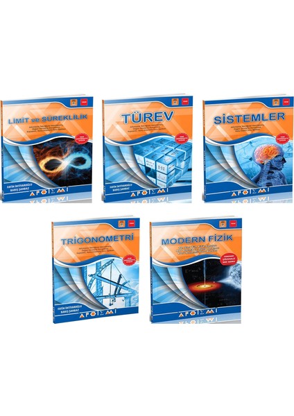 Limit Süreklilik + Türev + Sistemler + Trigonometri + Modern Fizik Set