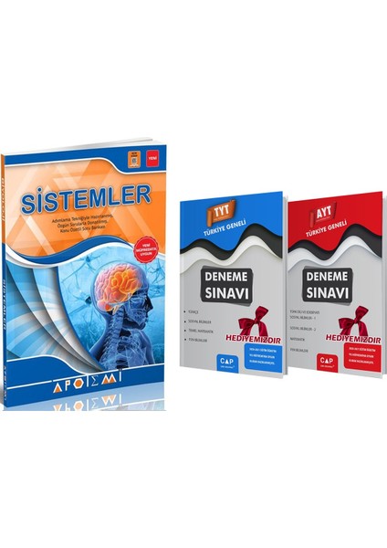 Biyoloji Sistemler Soru Bankası + TYT AYT Deneme Seti