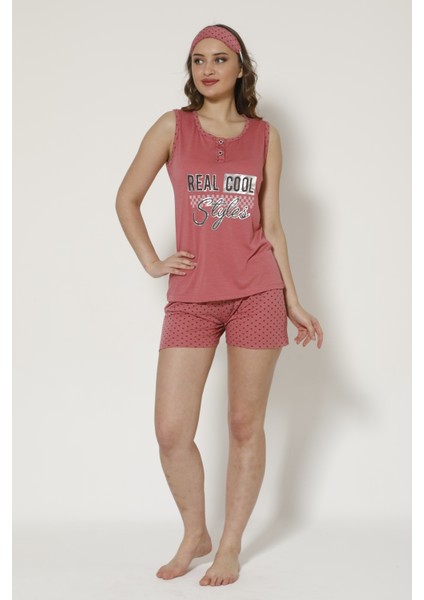 Kadın Şort Pijama Takımı 2285 modelleri