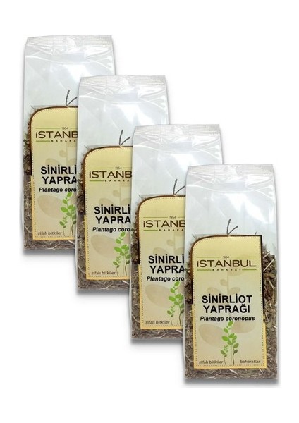 Istanbul Baharat Sinirli Ot Yaprağı 4 x 50 gr