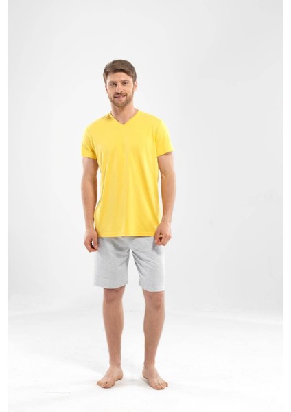 Modal Erkek V Yaka T-Shirt