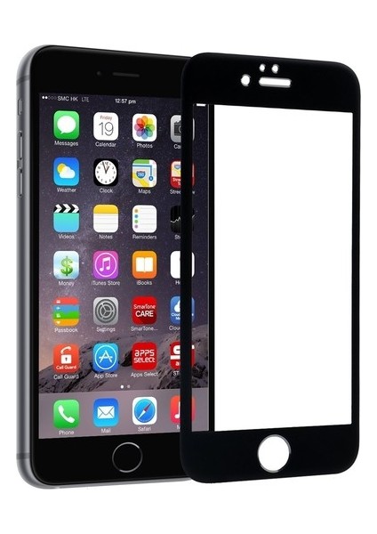Apple iPhone 7 Plus - 8 Plus Siyah Full Kaplayan Seramik 9d Nano Ekran Koruyucu