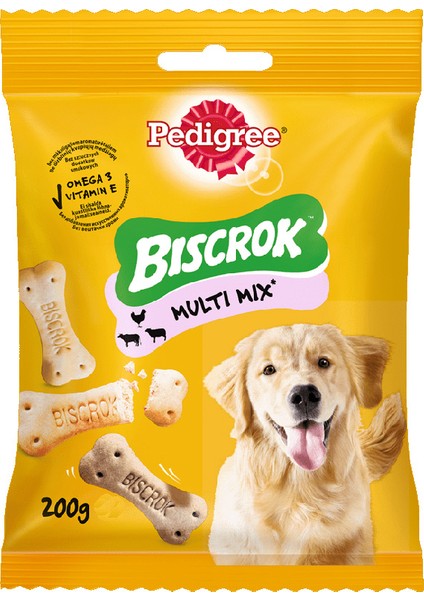 Biscrok Köpek Ödül Bisküvisi 200 gr x 10 Adet