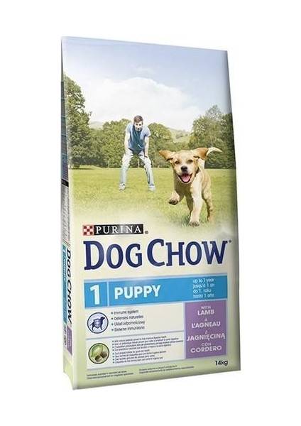 Dog Chow Kuzu Etli Yavru Köpek Maması 14 kg