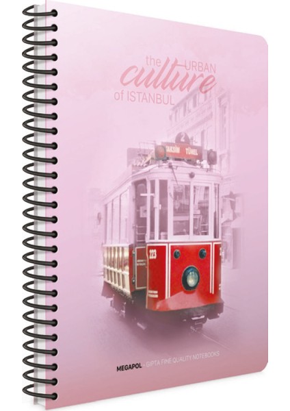 Megapol Spiralli Defter 17 x 24 cm
