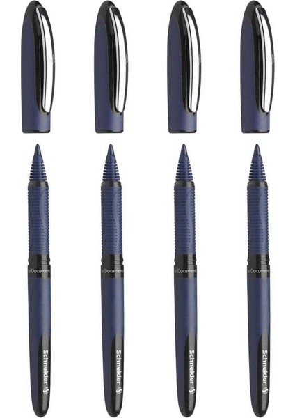 One Business 0,6mm Roller Siyah Kalem SCR241 4 Adet