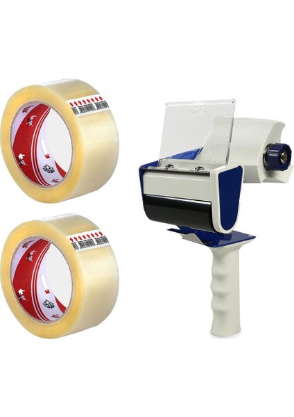 670 Koli Bantlama Makinesi + 2 Vege Koli Bandı 45 x 100 M Aslan