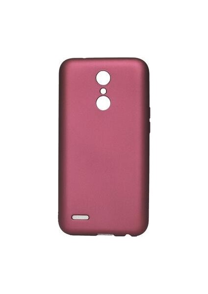 Lg K8 Kılıf Maximum Kamera Korumalı Mat Soft Silikon Kılıf Mürdüm