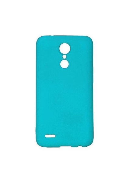 Lg K8 Kılıf Maximum Kamera Korumalı Mat Soft Silikon Kılıf Turkuaz