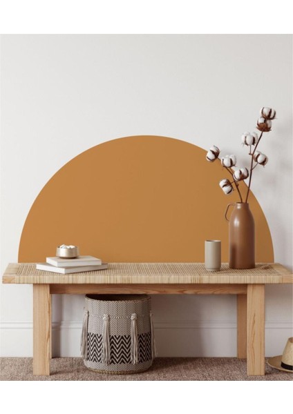 Walldeco Boho Tarzı Yarım Daire Duvar Stickerı