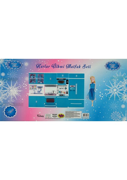 Oyuncak Karlar Ülkesi Bebekli Mutfak Seti fiyatları