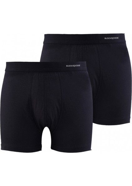 loose Fit 2'li Siyah Boxer 9626