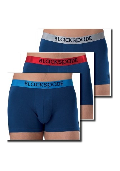 Modern Basic 3'lü Mavi-305 Boxer 9470
