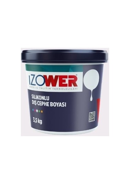 Izower Silikonlu Dış Cephe Boyası - Mine 10 ( 3.5 kg )
