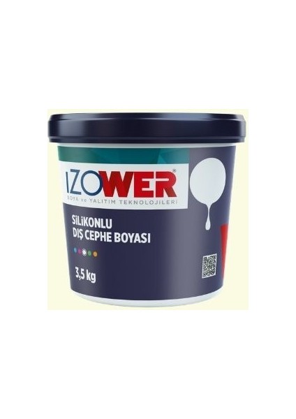 Izower Silikonlu Dış Cephe Boyası - Dicle 10 ( 3.5 kg )