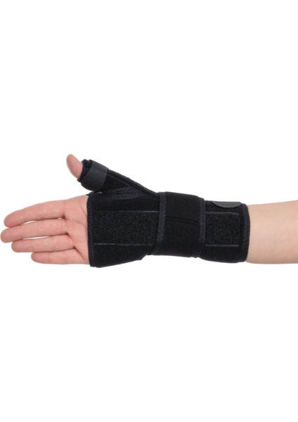 Baş Parmak Destekli El Bilek Ateli - Destekli El Bilek Splint Sol