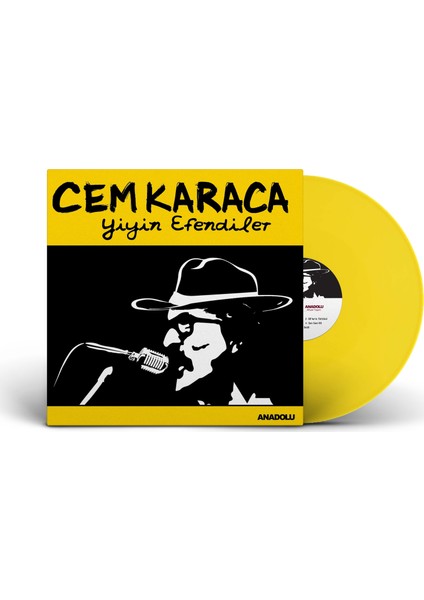 Cem Karaca - Yiyin Efendiler (Sınırlı Sayıda Sarı Renkli Lp) (Plak)