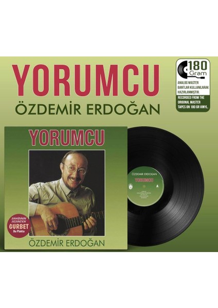 Özdemir Erdoğan - Yorumcu - Gurbet (Analog Kayıt) (Plak)