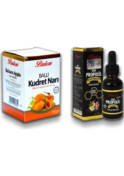Ballı Kudret Narı Macunu+Sıvı Propolis Ekstraktı