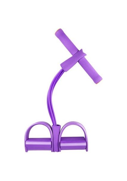 Body Trimmer Pedallı Egzersiz Vücut Şekillendirici Kondisyon Direnç Lastiği 4'lü