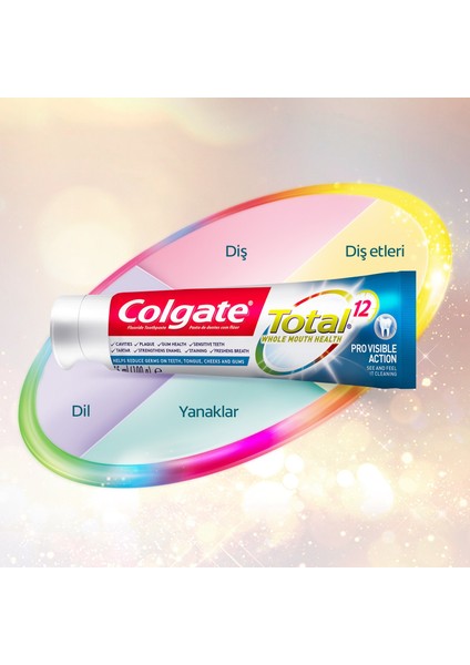 Total Profesyonel Beyazlık Diş Macunu 75 ml 3 Adet x 75 ml fiyatları