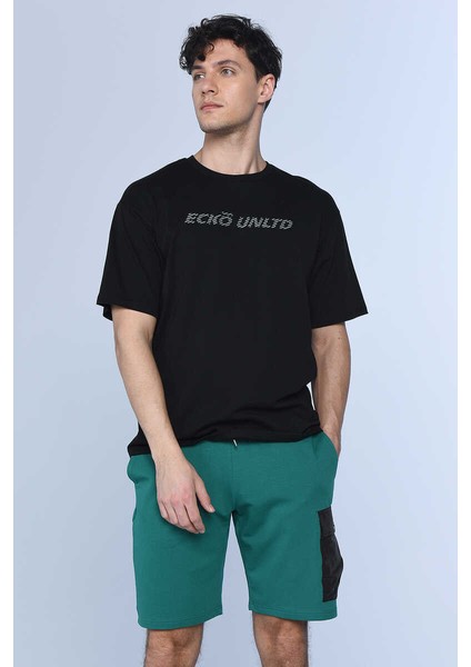 Flemıng Siyah Erkek Bisiklet Yaka Tshirt modelleri