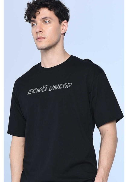 Flemıng Siyah Erkek Bisiklet Yaka Tshirt fırsatları