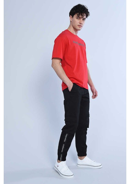 Flemıng Kırmızı Erkek Bisiklet Yaka Tshirt fırsatları