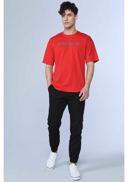 Flemıng Kırmızı Erkek Bisiklet Yaka Tshirt indirimleri