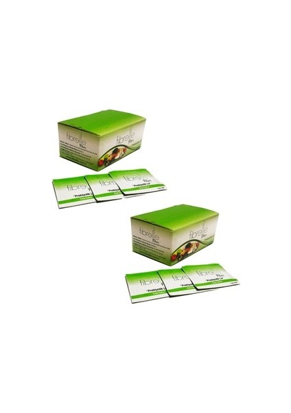 2 Kutu Fibrelle Fiber Prebiyotik Lif Zenginleştirilmiş Inülin 30 Şase x 2