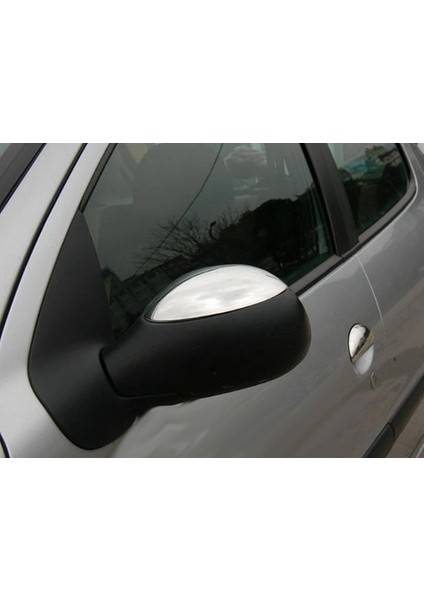 Citroen C3 Krom Ayna Kapağı 2 Prç P.Çelik 2002-2009