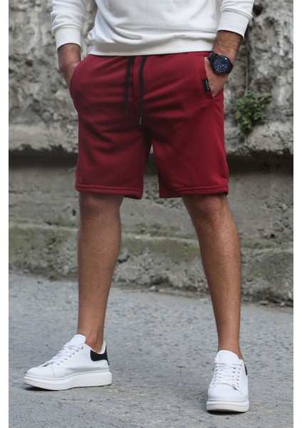 Bordo Erkek Regular Fit Şort 4842