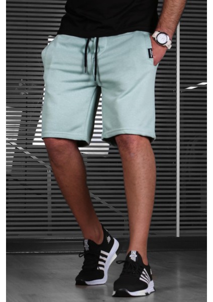 Çağla Yeşili Erkek Regular Fit Şort 4842