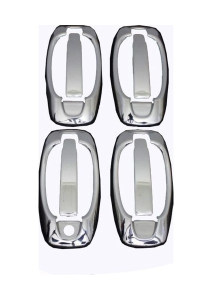 Fiat Doblo Krom Kapı Kolu 4 Kapı 8 Prç. P.Çelik (Set) 2015 Ve Sonrası