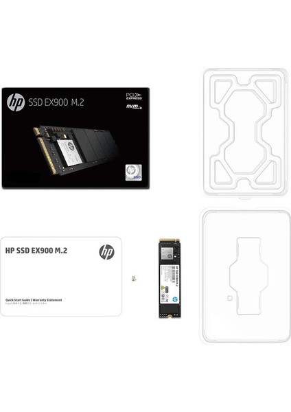 Hp 1tb EX900 M.2 Nvme Pcıe 2100-1815MB/S 3D Tlc Nand 5XM46AA