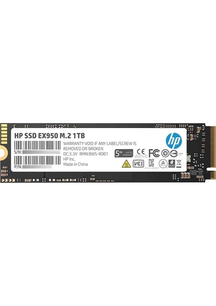 1TB EX950 M.2 Nvme Pcıe 3500-2900MB/S 3D Tlc Nand 5MS23AA