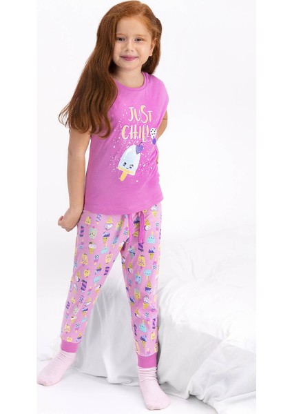 Kız Çocuk Pijama Takım RP2430-2 21Y