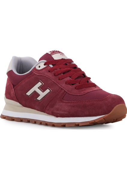 Hammer Jack 102 19250-G Deri Bordo Kadın Sneaker