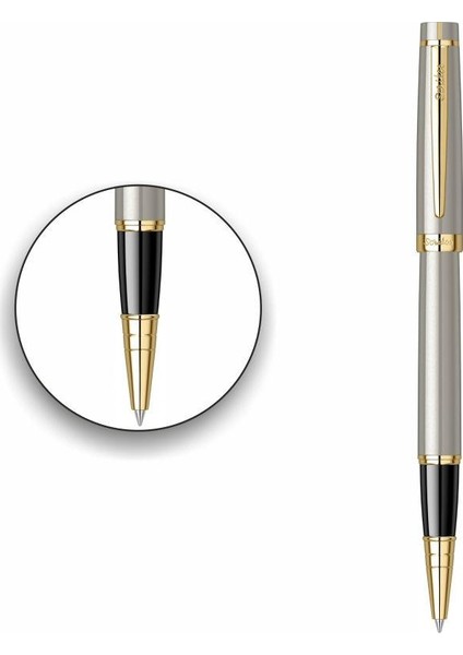 isminize özel 38 Roller Kalem Saten Altın