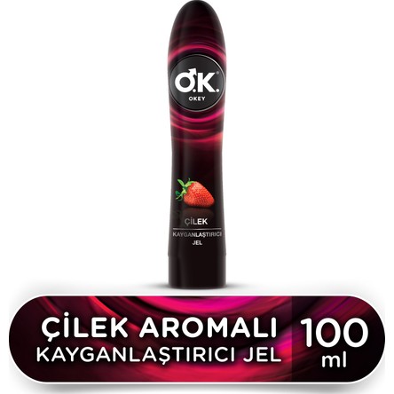 Okey Kayganlaştırıcı Jel – Çilekli 100ml