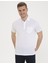 Pierre Cardin Erkek Beyaz Regular Fit Polo Yaka Basic T-Shirt 50232381-VR013 1