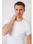 % 100 Pamuklu V Yaka Basic T Shirt Erkek T SHİRT 5902144 1